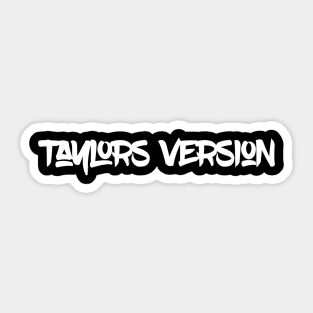 taylors version Sticker